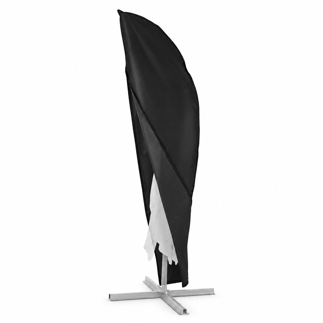Appearance reference for a folded offset umbrella storage cover