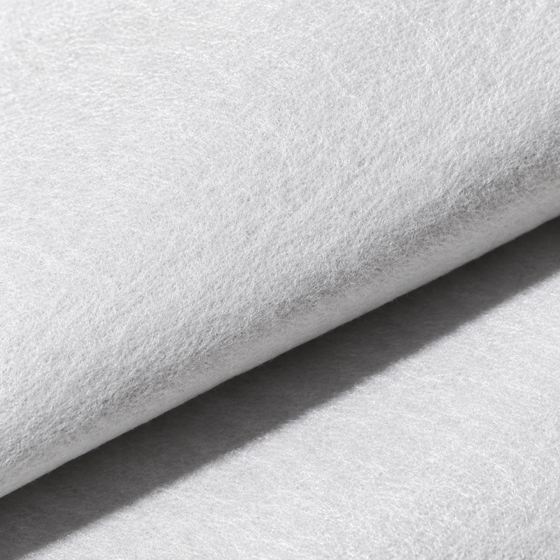 Close view of the vehicle cover's soft white inner lining
